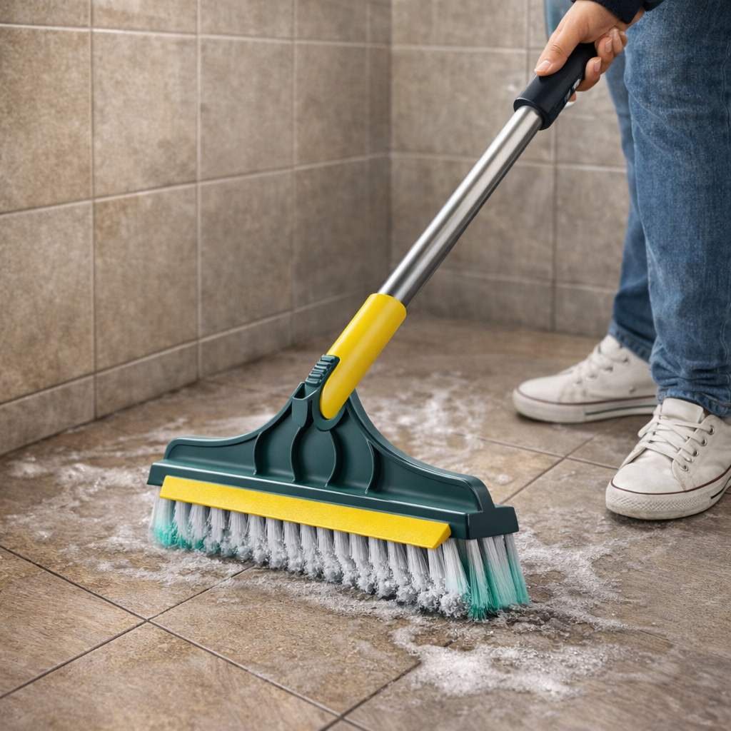 Cepillo de limpieza 2 en 1 ajustable 120°