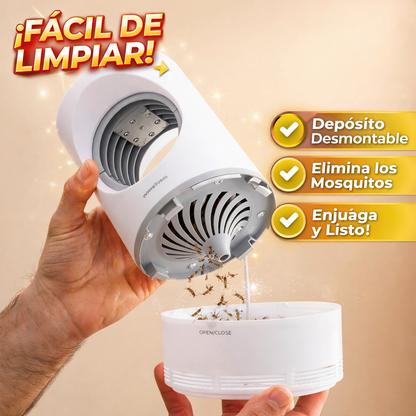 Lámpara Antimosquitos por succión