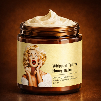 Crema Natural de Sebo de Res con Miel