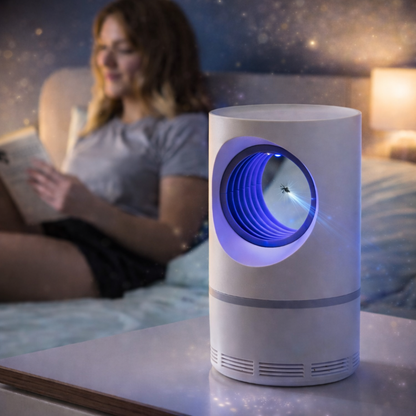 Lámpara Antimosquitos por succión