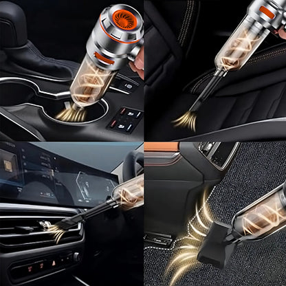 Mini Aspiradora Portátil TurboClean 2 en 1 – Potente, Recargable y Sin Cables