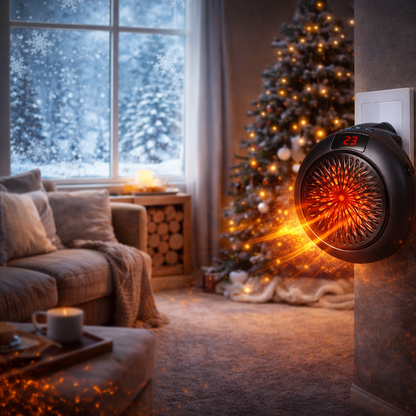 Calefactor portátil 900w-compacto, eficiente!!