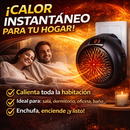 Calefactor portátil 900w-compacto, eficiente!!