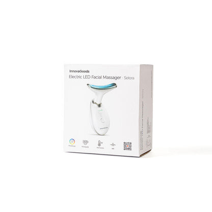 Masajeador facial lifting EMS- Limpieza con 3 Luces LED